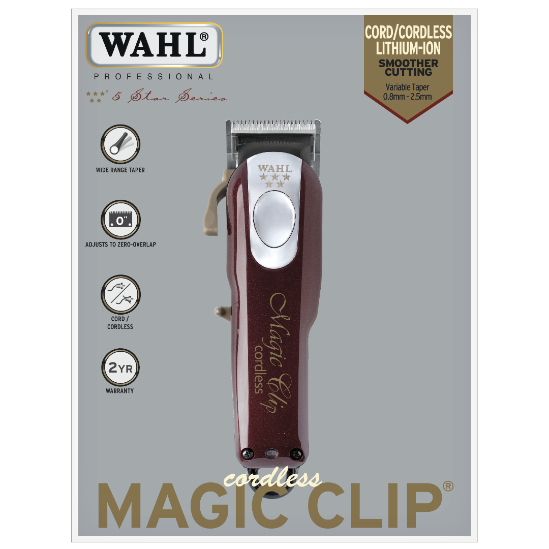 Wahl Black Cordless Magic Clipper 5-Star