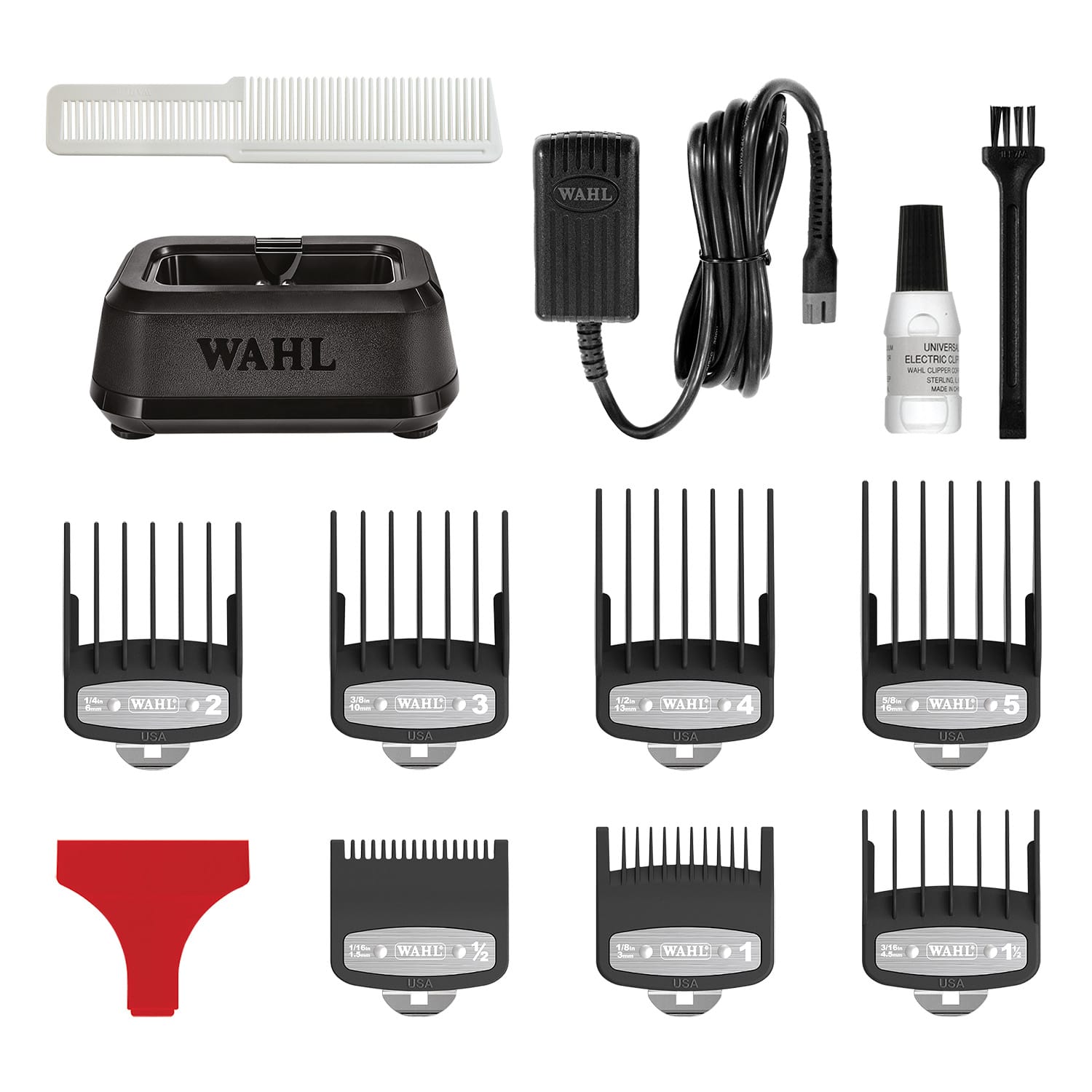 Wahl Cordless Senior 2.0 5-Star – inhoud van de kit.
