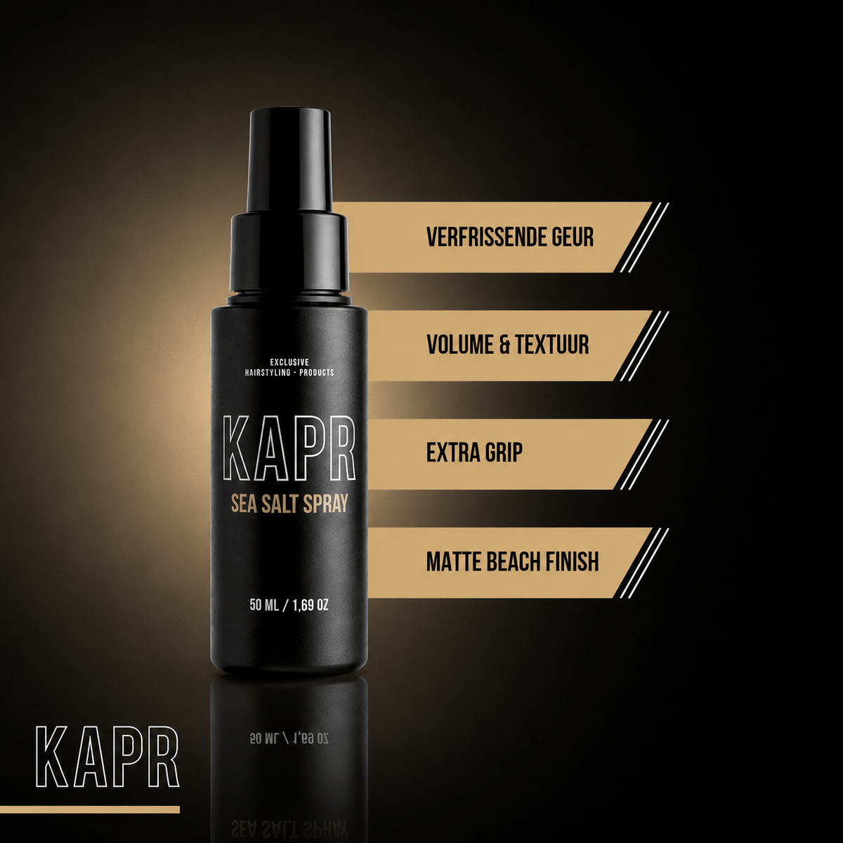 KAPR Sea Salt Spray 50ml – specificaties.
