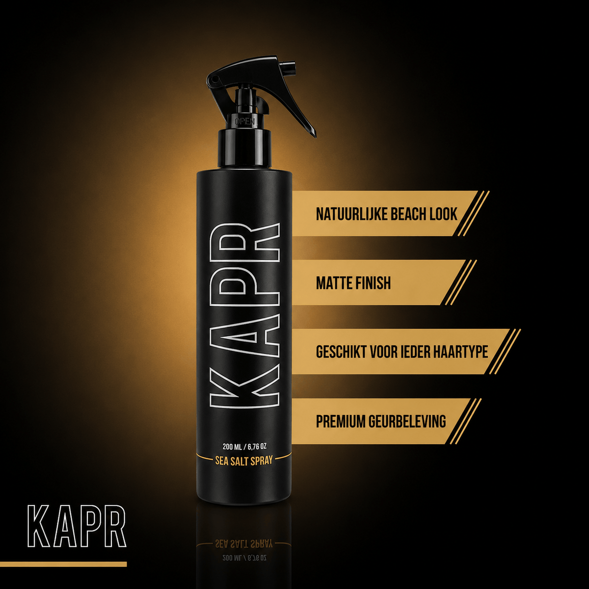 KAPR Sea Salt Spray 200ml – specificaties.