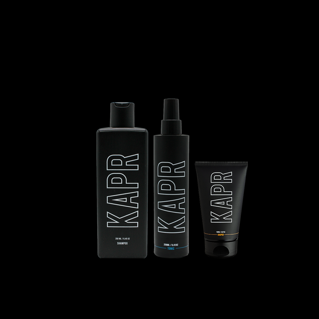 KAPR Complete Routine Pre-Styling met Shaper – productoverzicht.