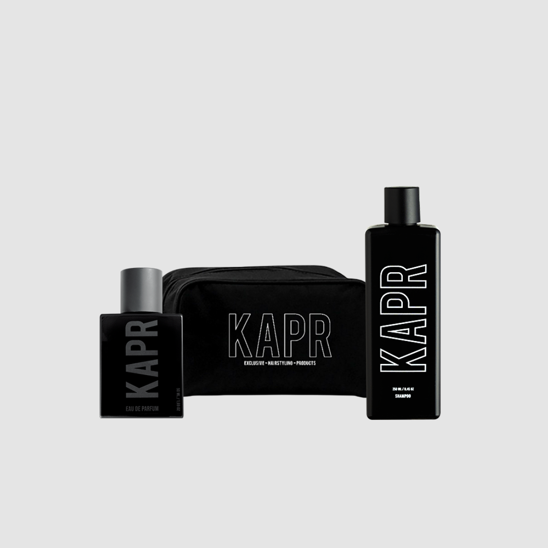 PARFUM Bundel + GRATIS SHAMPOO 250ml en Toilettas