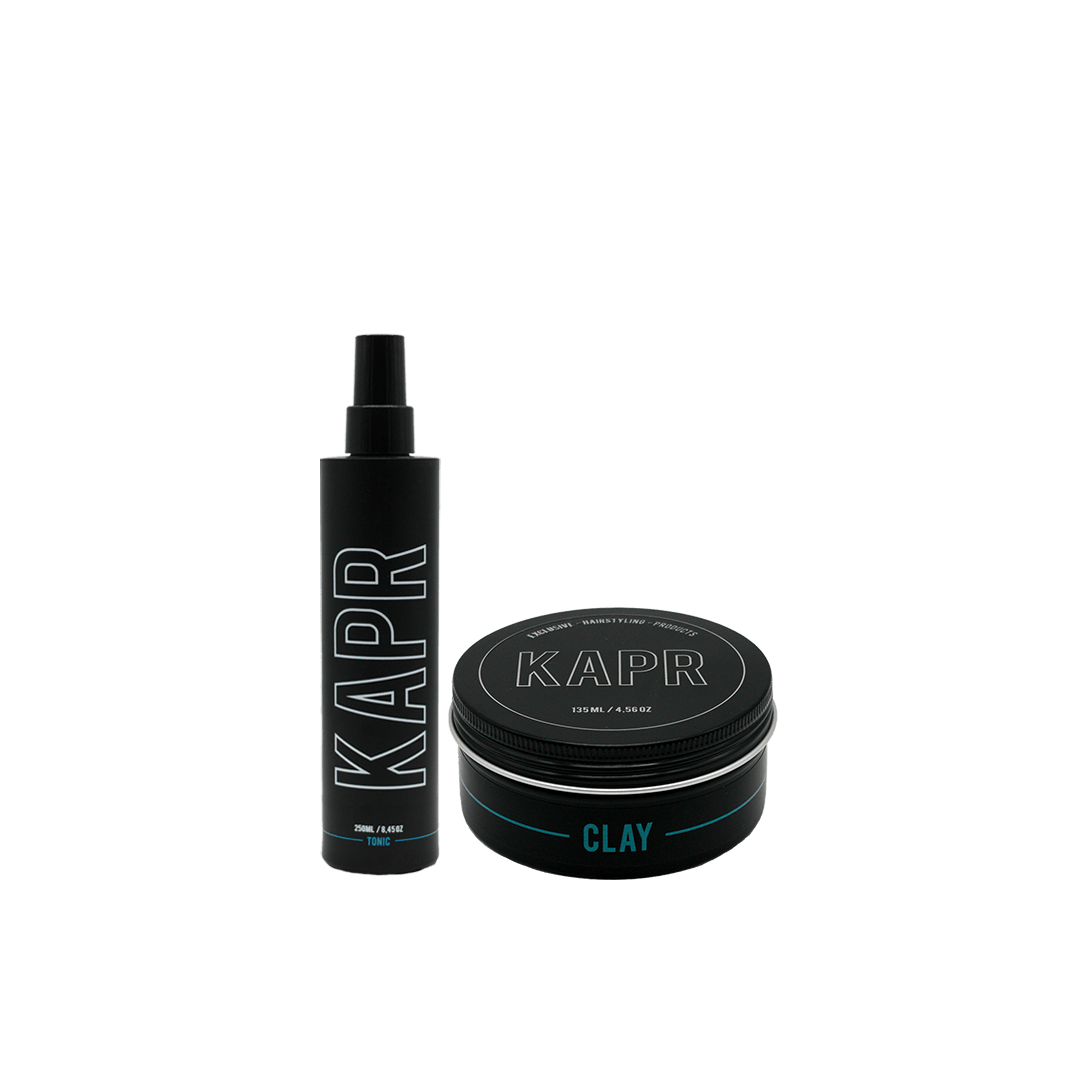 KAPR Styling Routine Essential met Clay – basis stylingset.