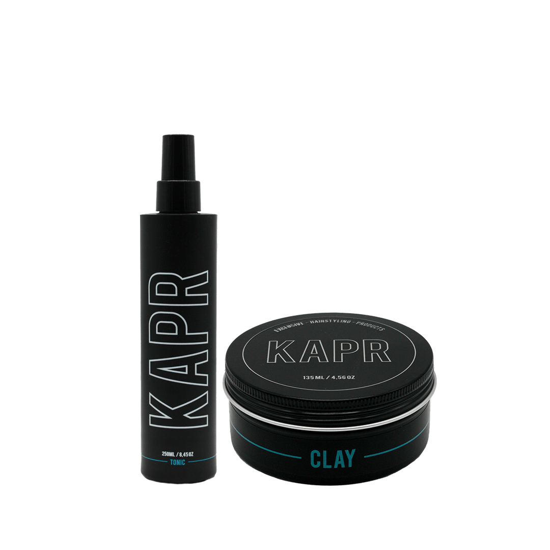 KAPR Styling Routine Essential met Clay – alternatieve weergave.