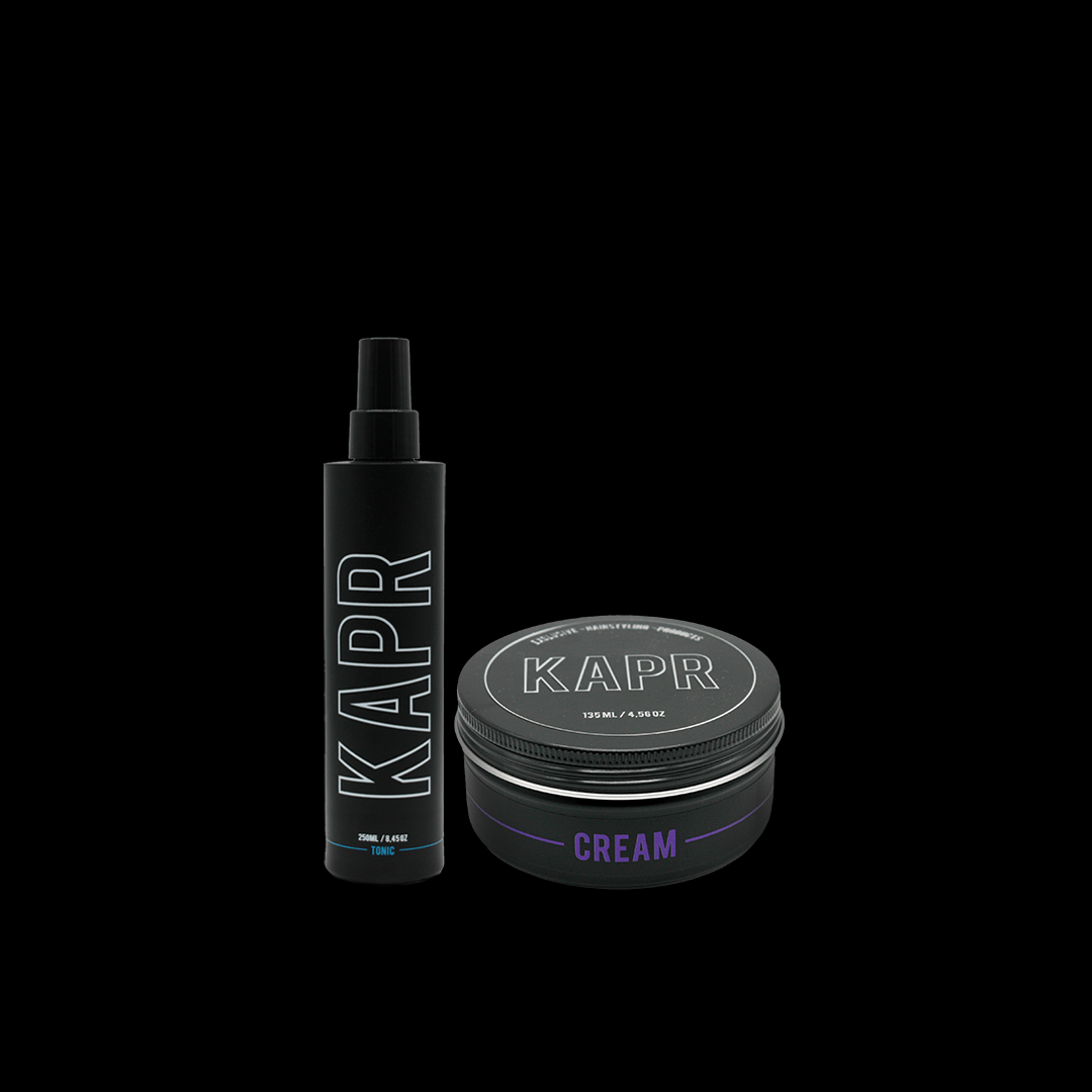 KAPR Styling Routine Essential met Cream – productoverzicht.