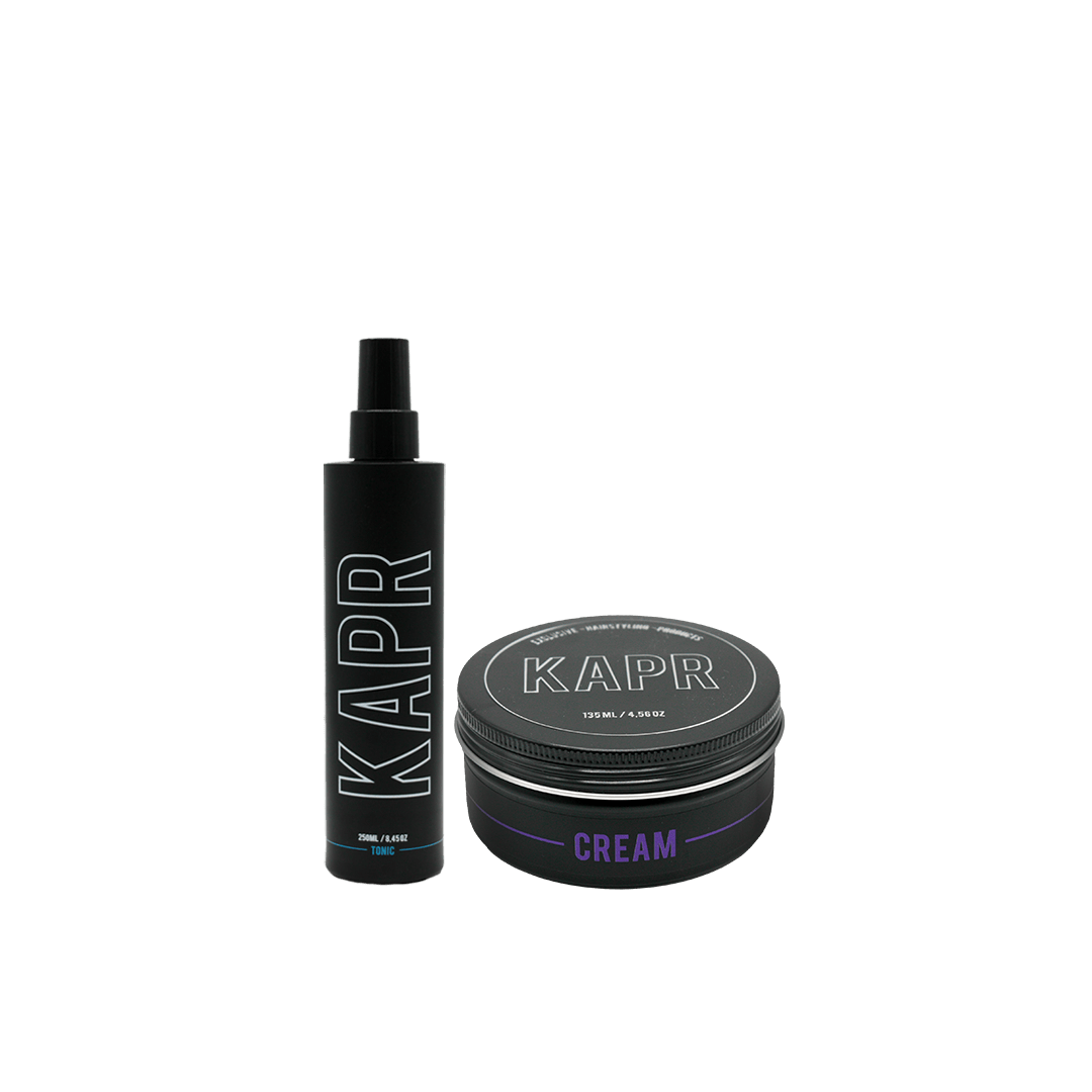 KAPR Styling Routine Essential met Cream – basis stylingset.