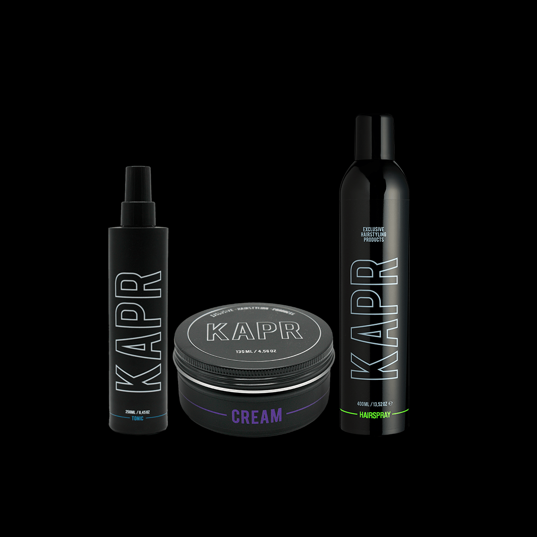 KAPR Styling Routine Strong Hold met Cream – productoverzicht.