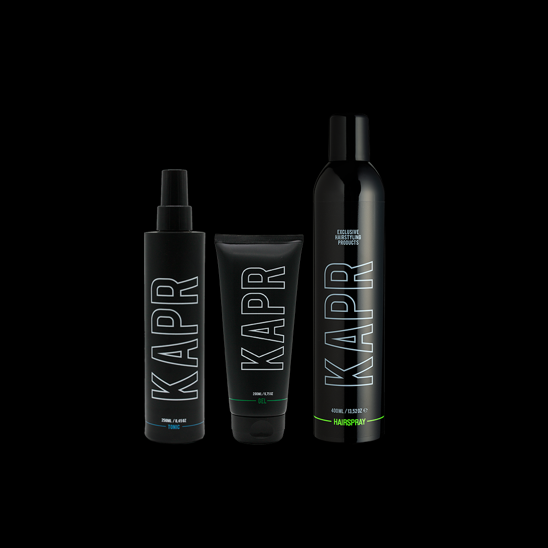 Styling Routine Strong Hold – GEL