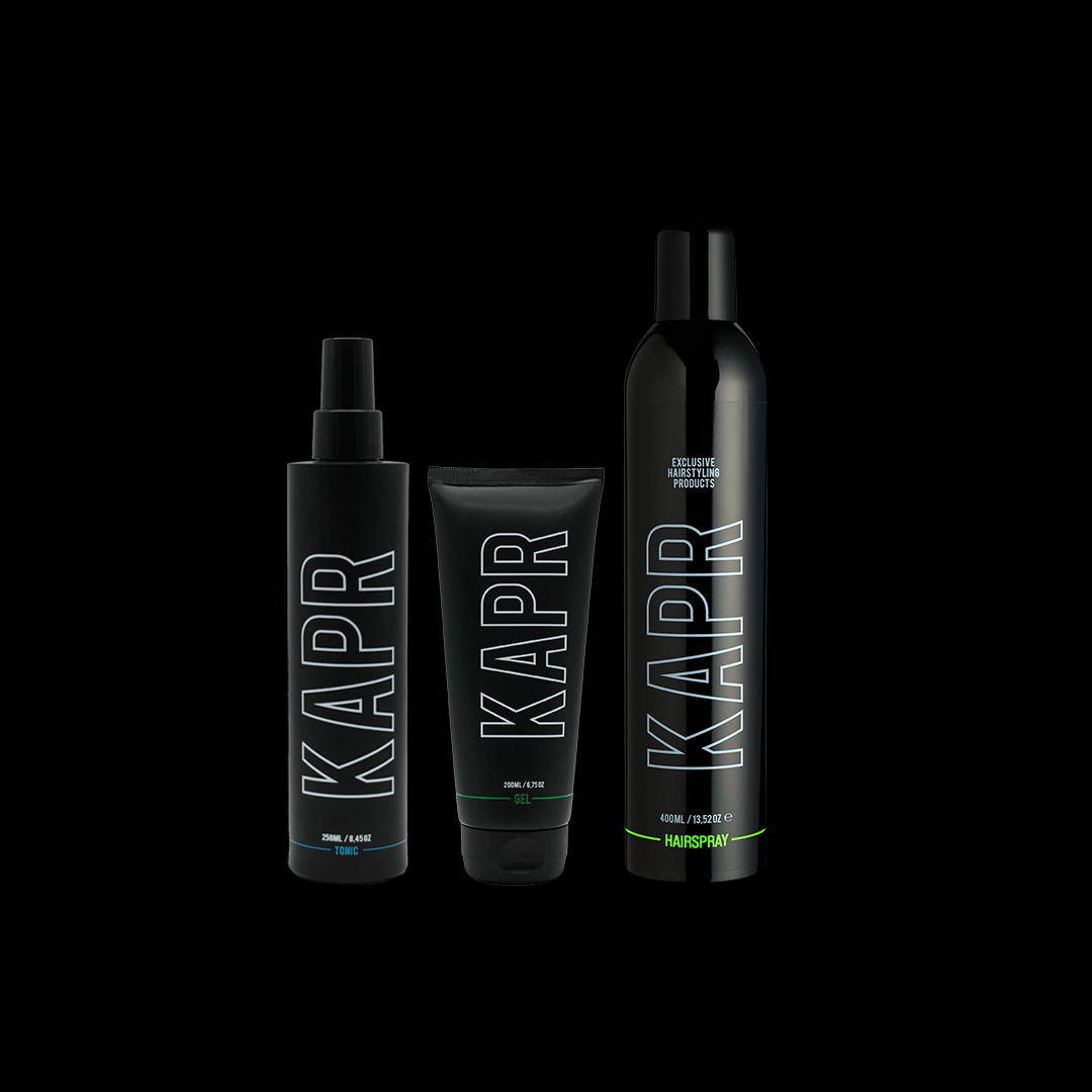 KAPR Styling Routine Strong Hold met Gel – productoverzicht.