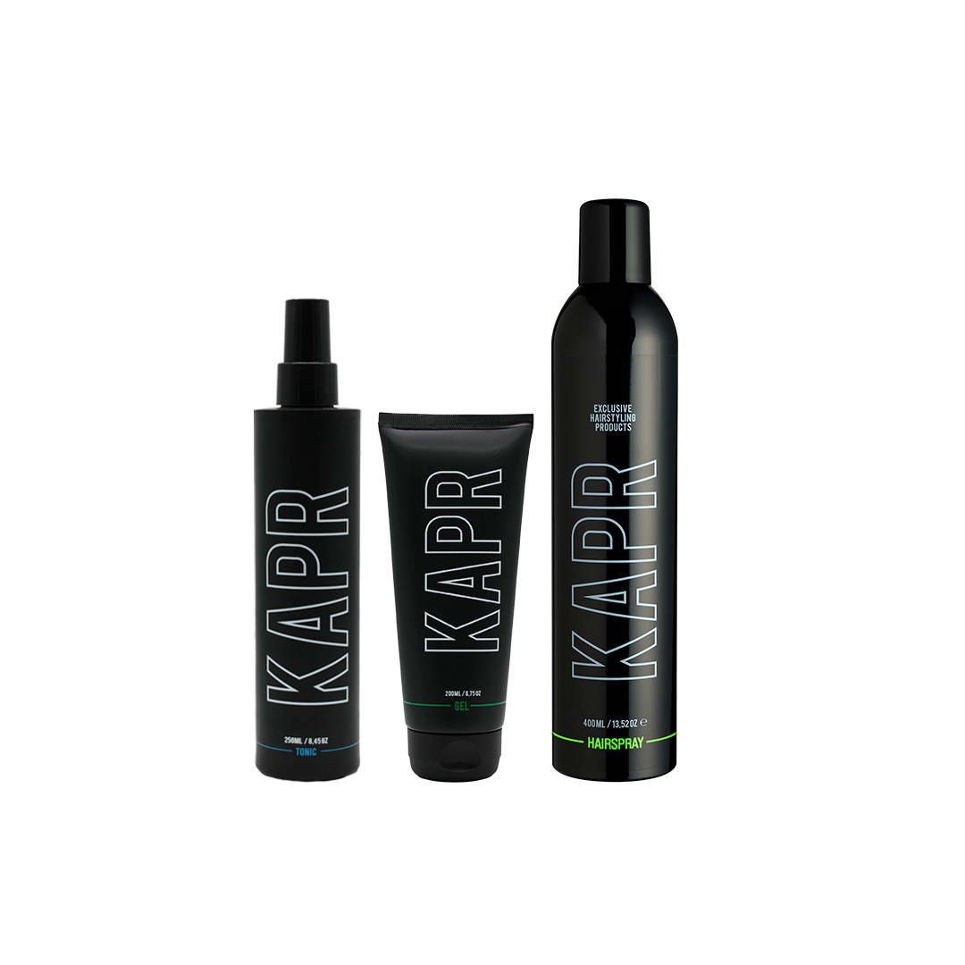 Styling Routine Strong Hold – GEL