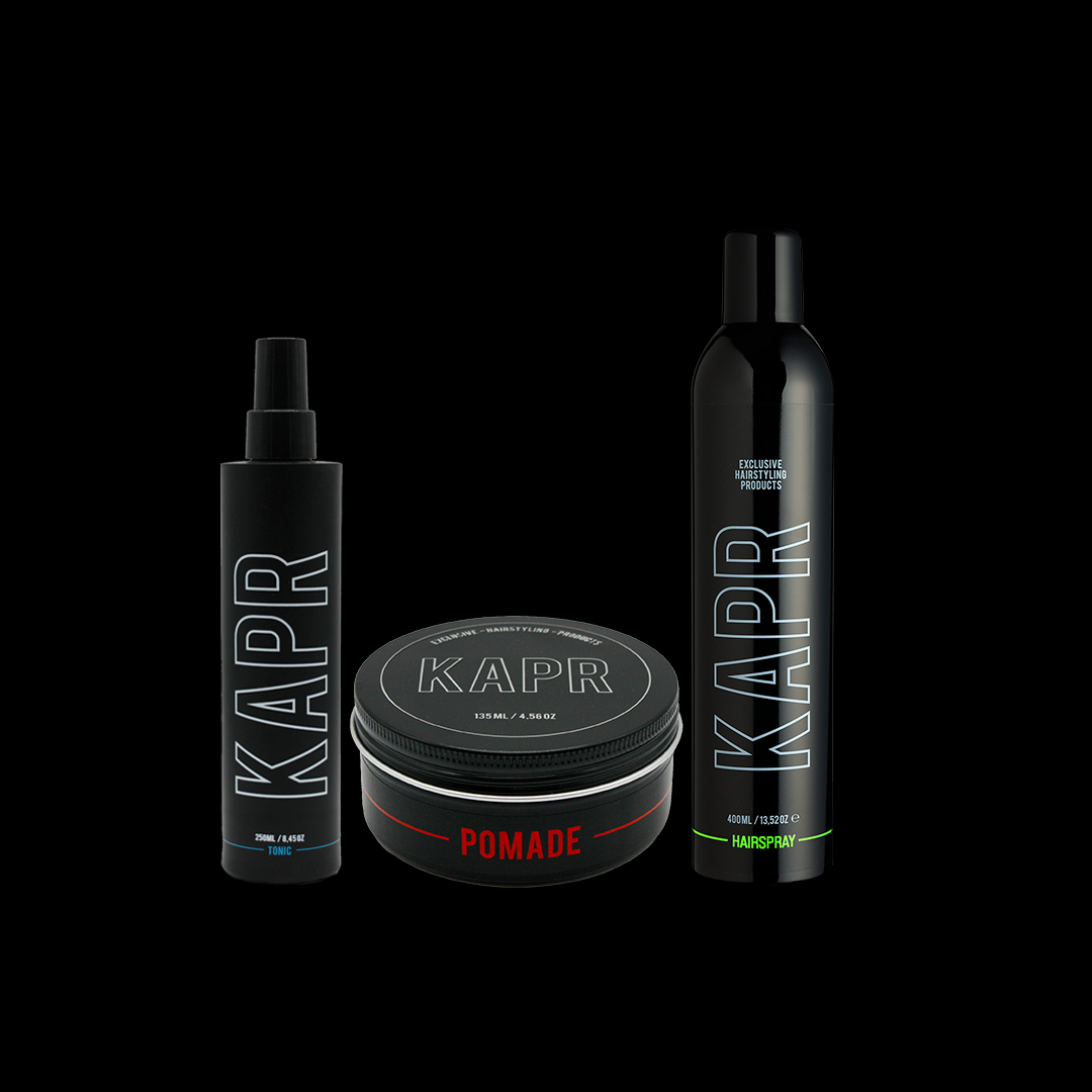 Styling Routine Strong Hold – POMADE