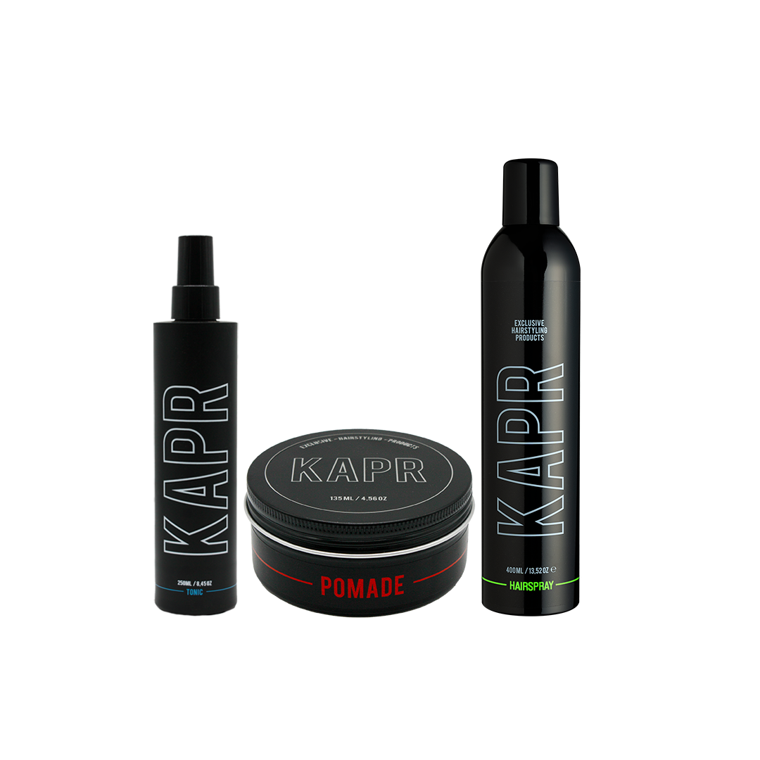 Styling Routine Strong Hold – POMADE