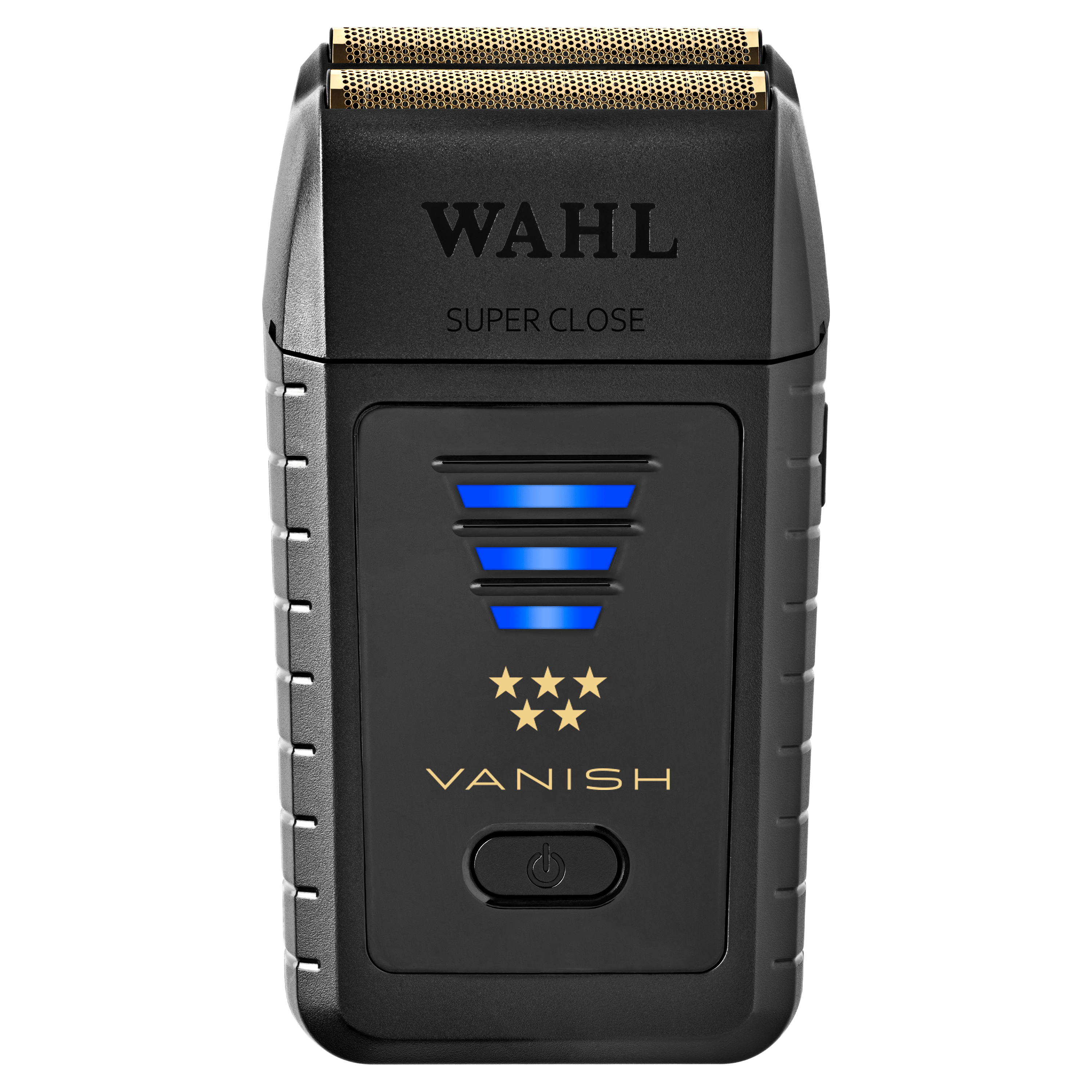 Wahl Vanish Shaver – vooraanzicht, ingeschakeld.