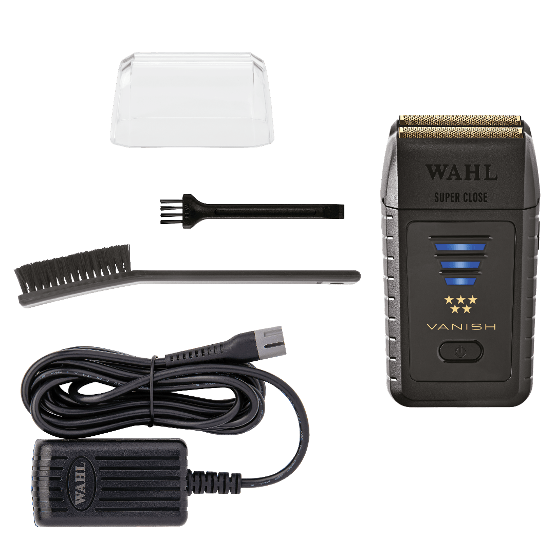 Wahl Vanish Shaver – complete kit met accessoires.