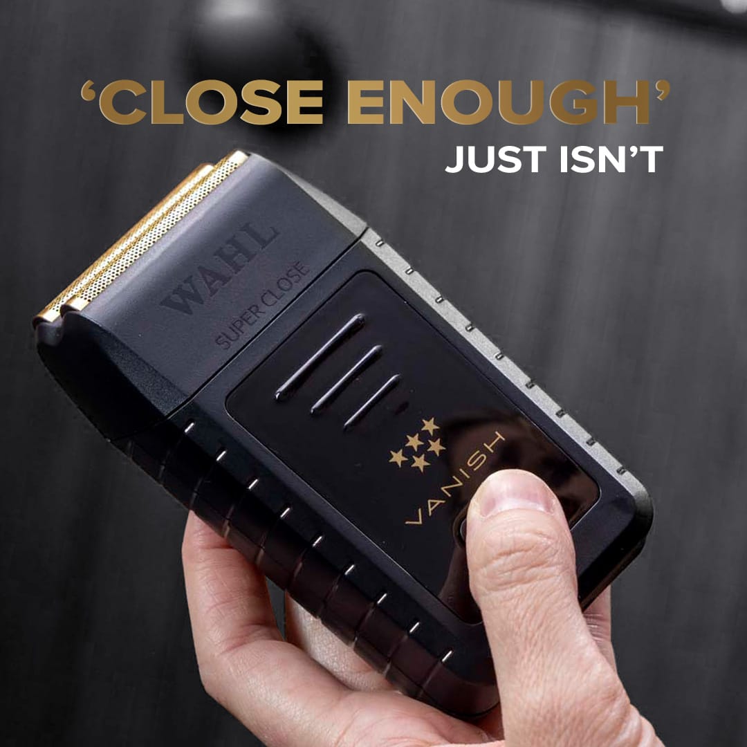 Wahl Vanish Shaver – close shave voor een glad resultaat.