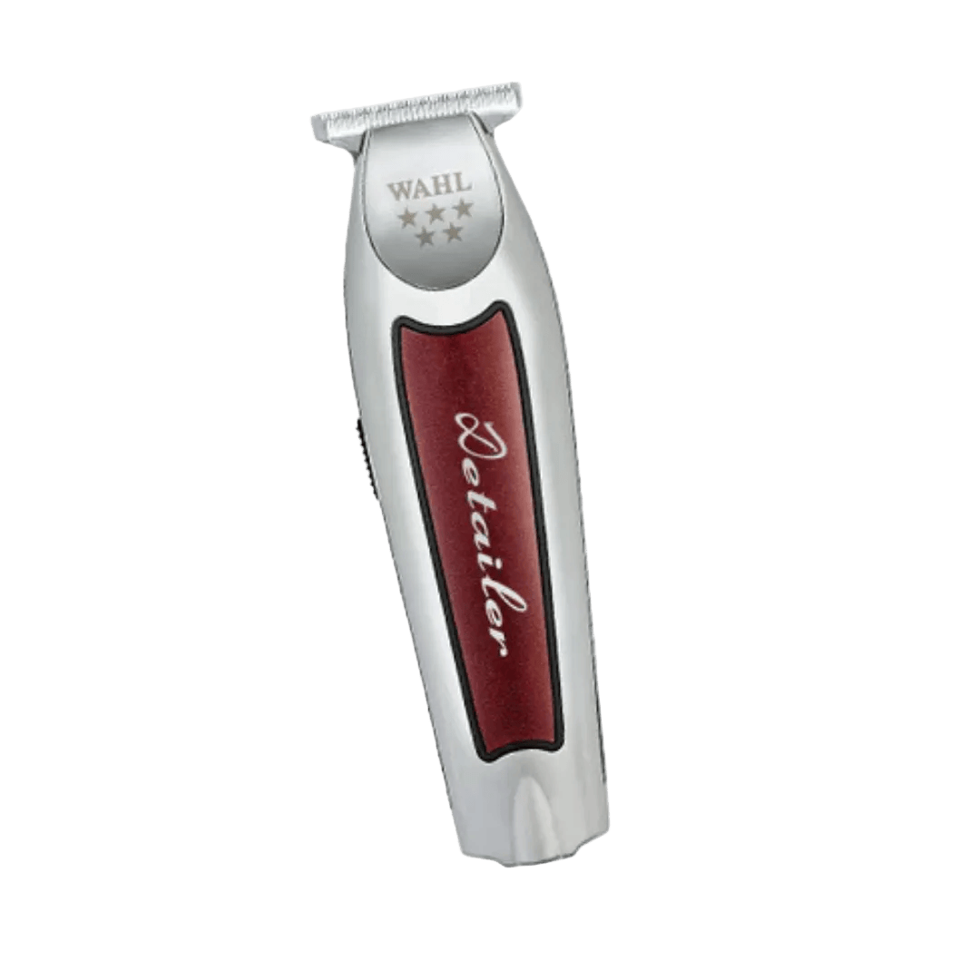 Wahl Cordless Detailer Li 5-Star T-Wide chroom/rood – draadloze trimmer.