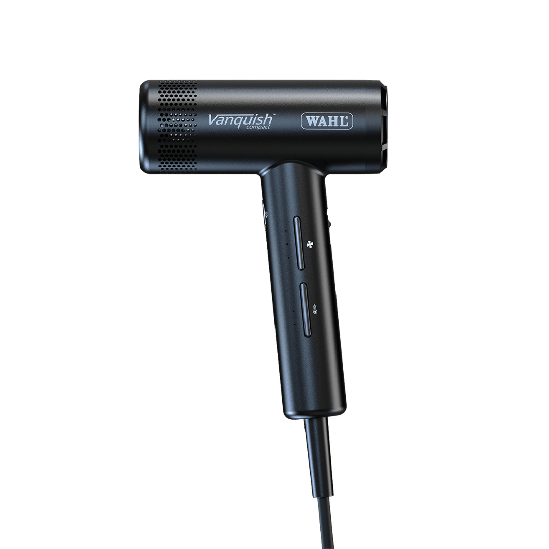 Wahl Vanquish Compact föhn zwart – compacte professionele haardroger.