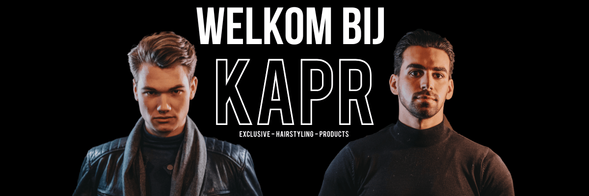 Welkom bij KAPR – introductiebanner.