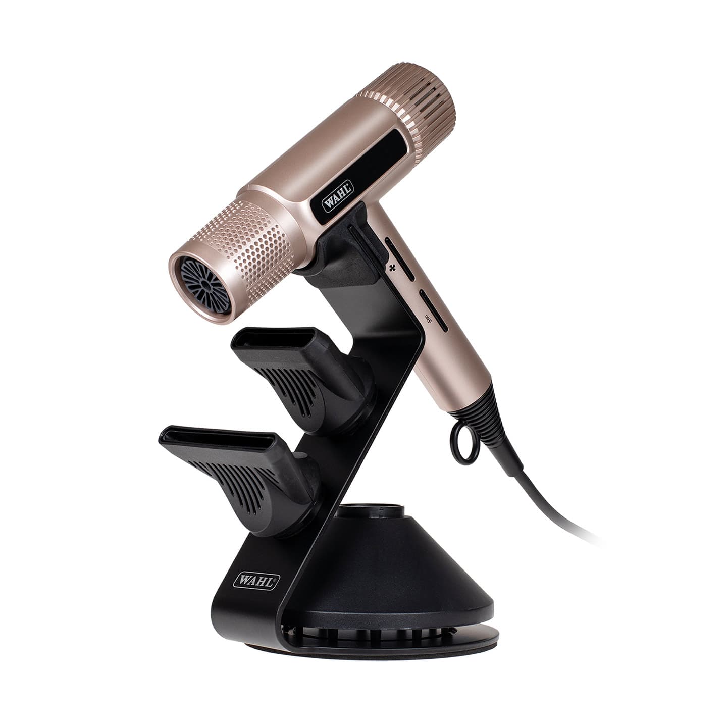 Wahl Vanquish Dryer Stand – roségoud uitvoering.