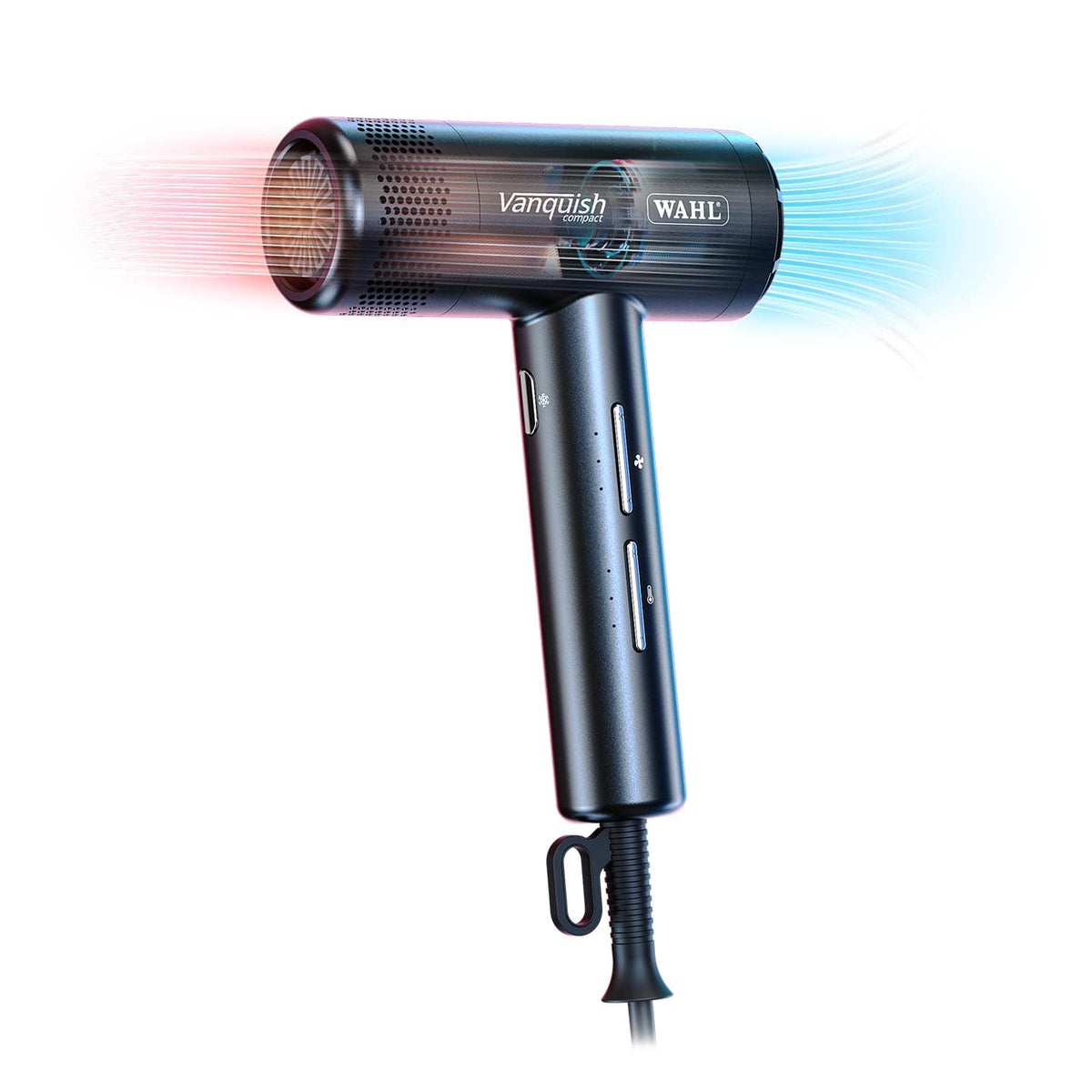 Wahl Vanquish Compact föhn – schuin aanzicht.