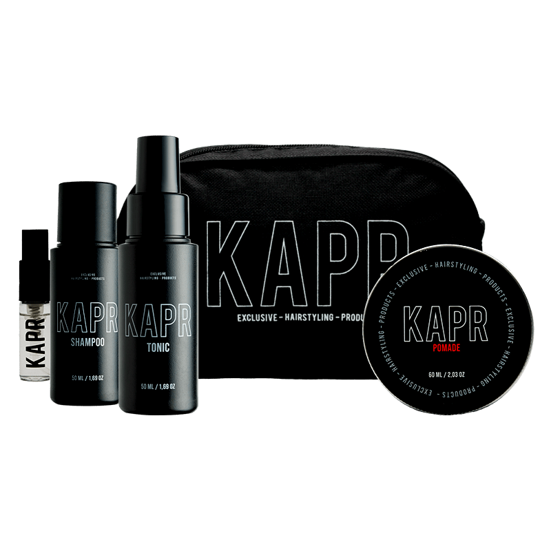 KAPR Discovery (gift) Kit + Gratis Toilettas - KAPR - Exclusive Hairstyle Products - 35529 - KAPR Discovery (gift) Kit + Gratis Toilettas