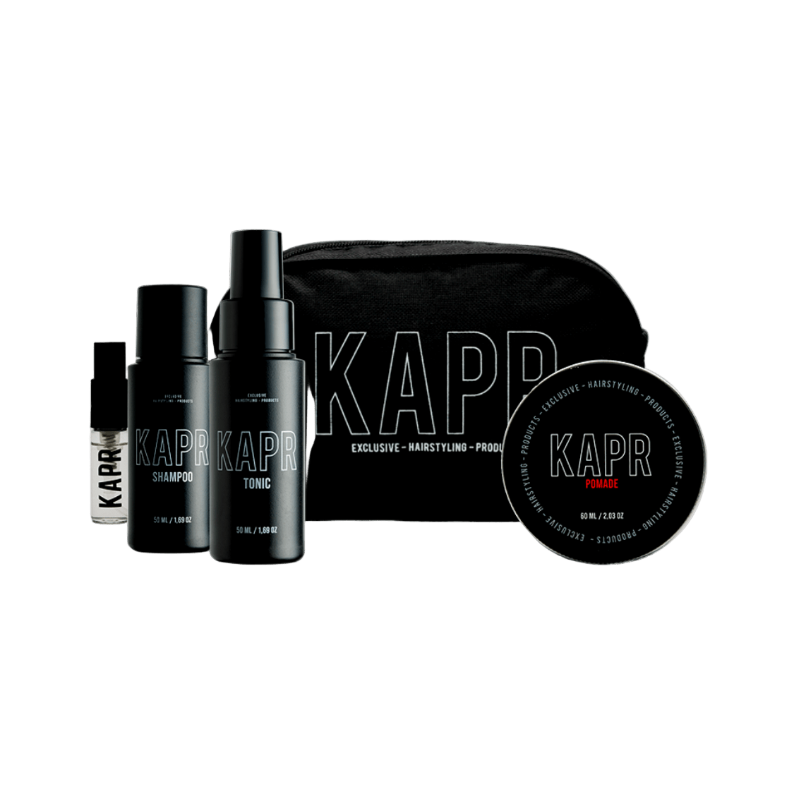 KAPR Discovery (gift) Kit + Gratis Toilettas - KAPR - Exclusive Hairstyle Products - 35529 - KAPR Discovery (gift) Kit + Gratis Toilettas