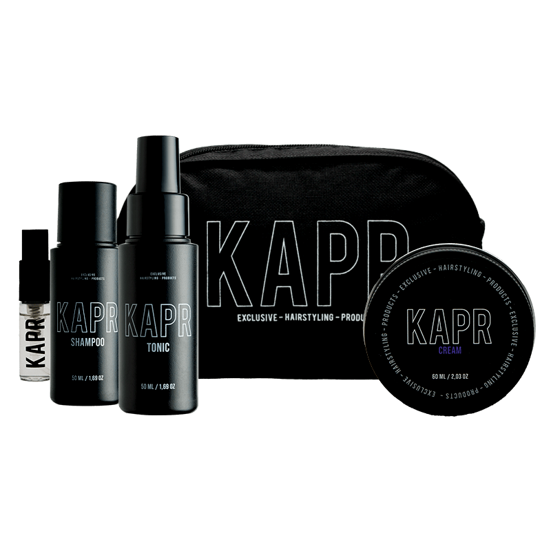 KAPR Discovery (gift) Kit + Gratis Toilettas - KAPR - Exclusive Hairstyle Products - 35532 - KAPR Discovery (gift) Kit + Gratis Toilettas