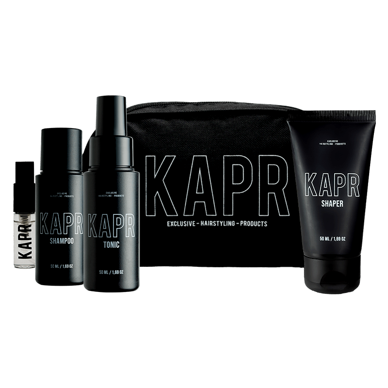 KAPR Discovery (gift) Kit + Gratis Toilettas - KAPR - Exclusive Hairstyle Products - 35534 - KAPR Discovery (gift) Kit + Gratis Toilettas