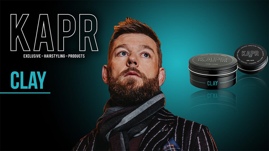 KAPR Hair Clay en Matte Pomade voor volume