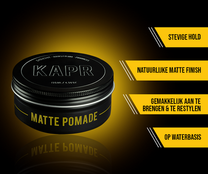 MATTE POMADE 135ml + MATTE POMADE 60ml 5,-