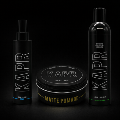 Styling Routine Strong Hold – MATTE POMADE