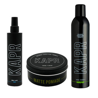 Styling Routine Strong Hold – MATTE POMADE