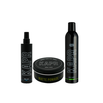 Styling Routine Strong Hold – MATTE POMADE