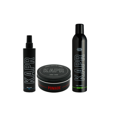 Styling Routine Strong Hold – POMADE