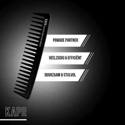 KAPR kam met tekst: puntige punten, flexibel en duurzaam ontwerp – productpresentatie.