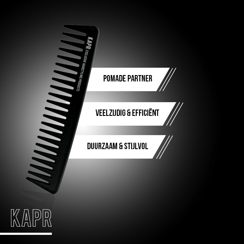 KAPR kam met tekst: puntige punten, flexibel en duurzaam ontwerp – productpresentatie.