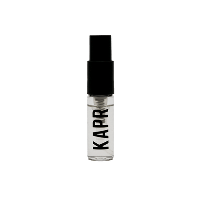 KAPR Parfum Tester – compacte zwarte travel size geurflacon voor heren.