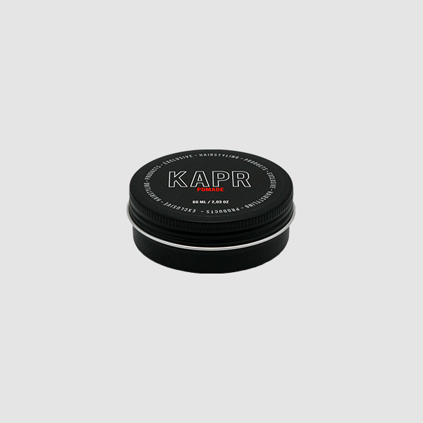 KAPR Pomade 60ml – compacte variant, ideale reisverpakking.